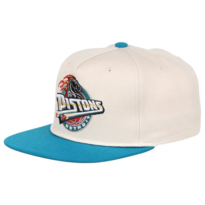 Detroit Pistons NBA HWC 2T Rope Snapback IVO/TEAL/KGRN