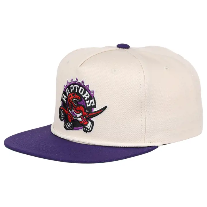 Toronto Raptors NBA HWC 2T Rope Snapback IVO/PUR/KGRN