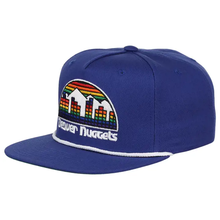 Denver Nuggets NBA HWC Casquette Snapback Rope BLEU/BLEU/VERT FONCÉ