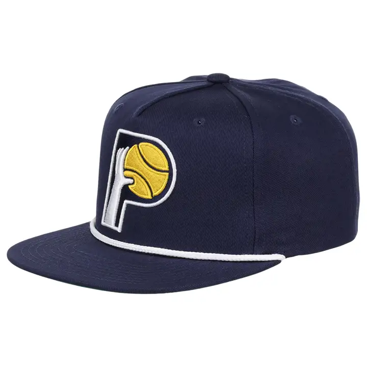 Indiana Pacers NBA HWC Rope Snapback MARINE/MARINE/VERT_F
