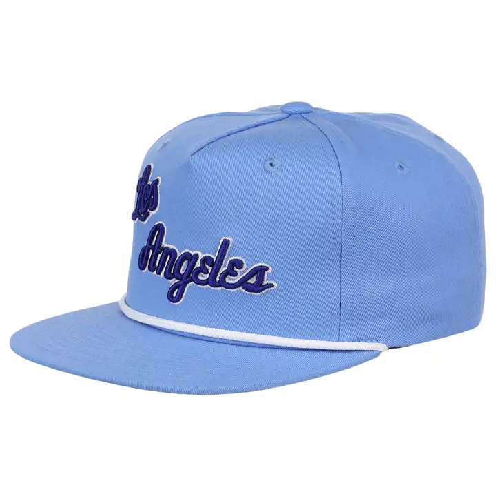 Casquette snapback à corde NBA HWC des Lakers de Los Angeles LBL/LBL/KGRN