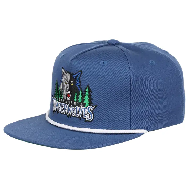 Minnesota Timberwolves NBA HWC Cordon Casquette Snapback BLEU/BLEU/VERT FONCÉ