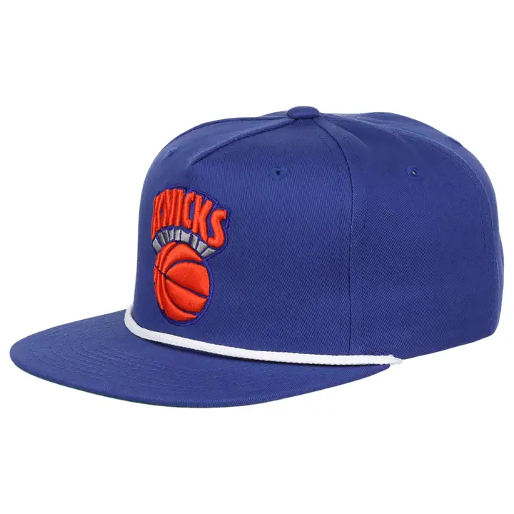 New York Knicks NBA HWC Casquette Snapback à Corde BLEU/BLEU/VERT FONCÉ
