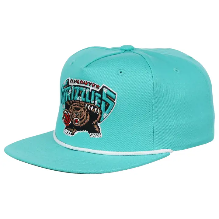 Vancouver Grizzlies NBA HWC Casquette Snapback à Corde TEAL/TEAL/KGRN
