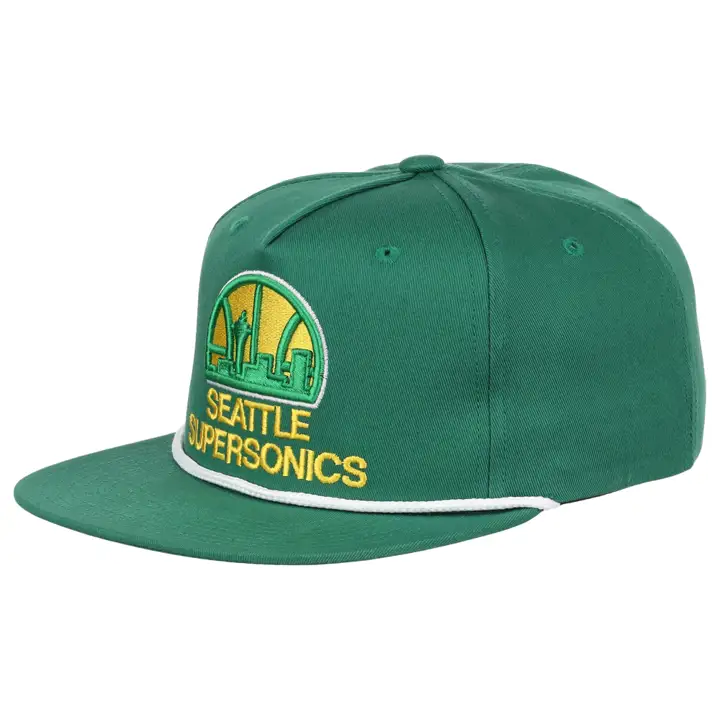 Casquette Seattle Supersonics NBA HWC Rope Snapback GRN/GRN/KGRN