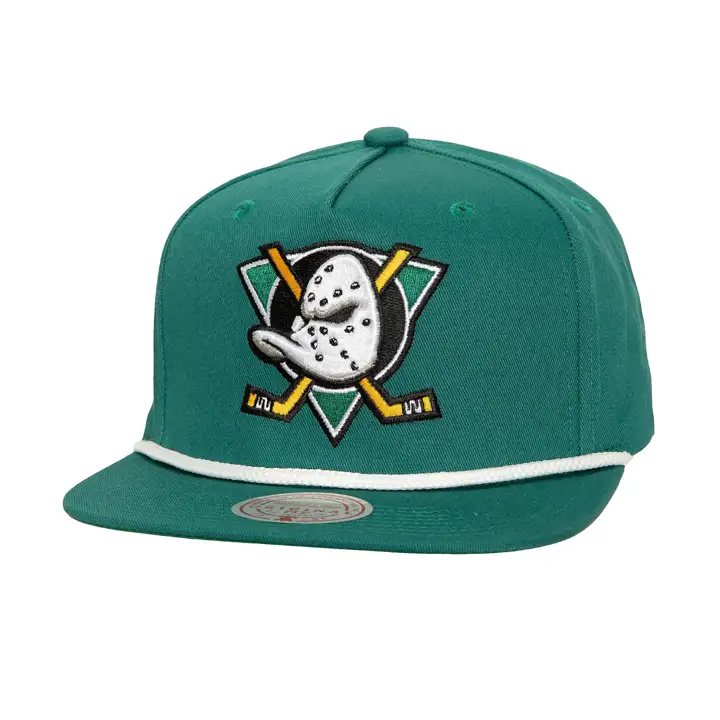 CASQUETTE ANAHEIM DUCKS LNH MN TC Rope Golfer Vintage sarcelle