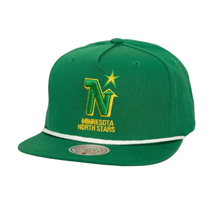 MINNESOTA NORTH STARS LNH MN TC Corde Golfeur Vintage vert