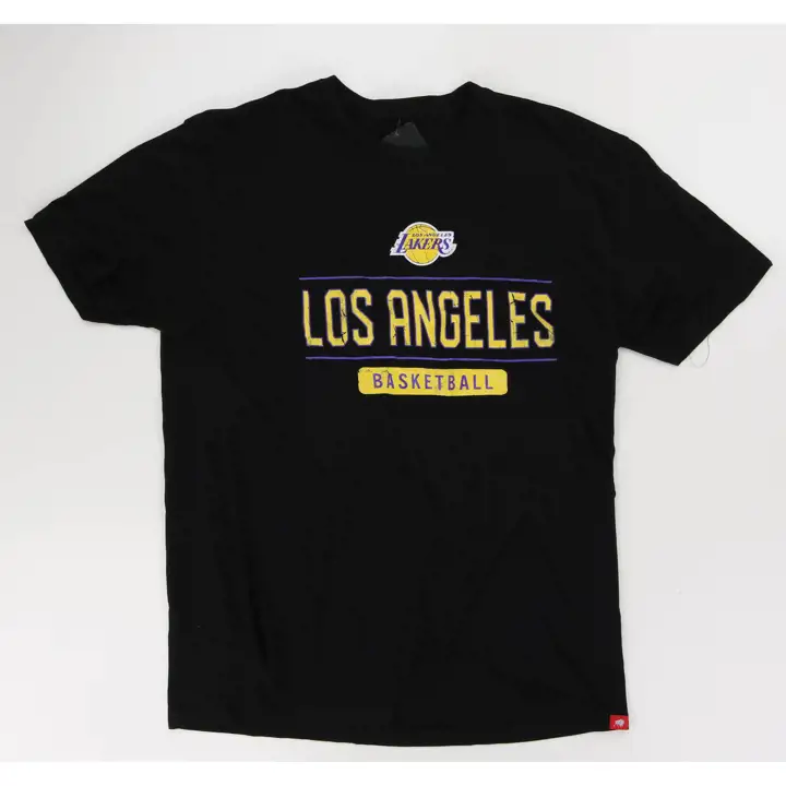 Los Angeles Lakers NBA Buckner Bingham T-Shirt noir