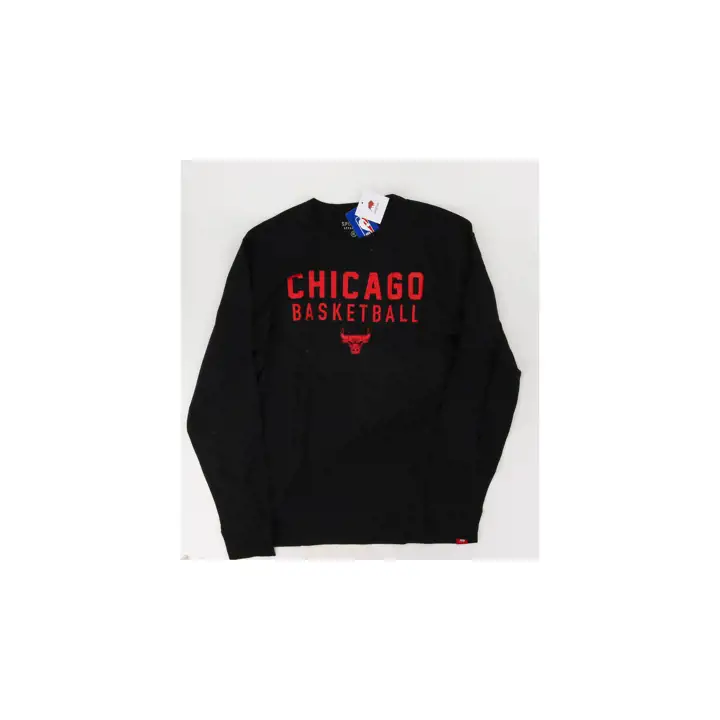 T-shirt manches longues NBA Chicago Bulls Brave Mohave noir