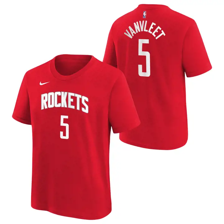 T-shirt Enfant Fred Vanvleet N&N Icon Houston Rockets NBA Rouge