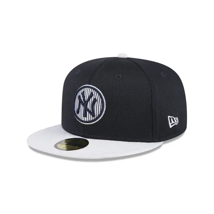 New York Yankees 2024 MLB Entraînement au bâton 59Fifty marine