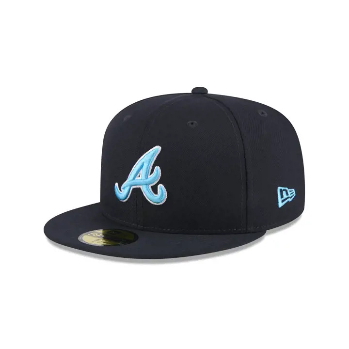 Atlanta Braves 2024 MLB Fête des Pères 59Fifty Marine