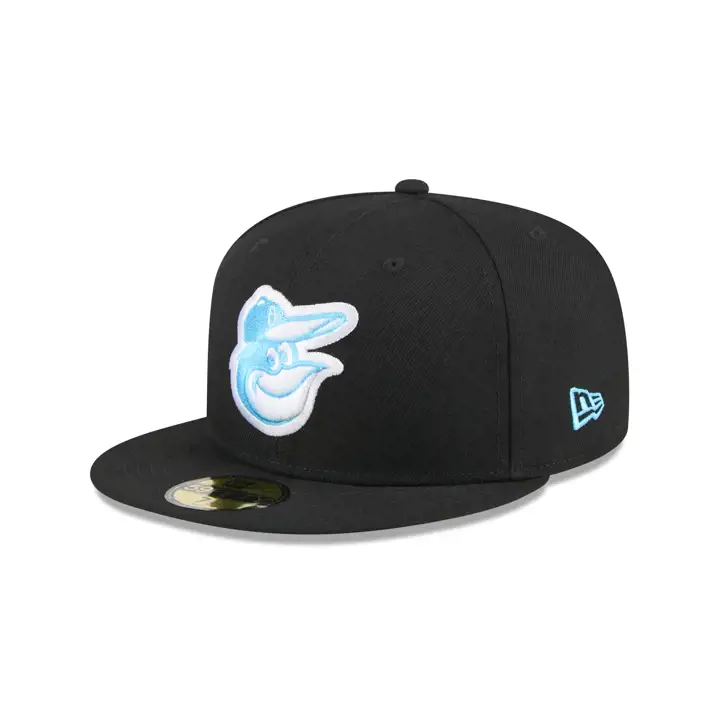 Casquette 59Fifty Baltimore Orioles MLB Fête des Pères 2024 noire