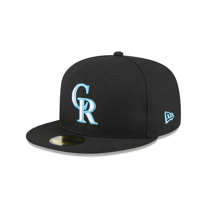 Colorado Rockies 2024 MLB Fête des Pères 59Fifty BLK