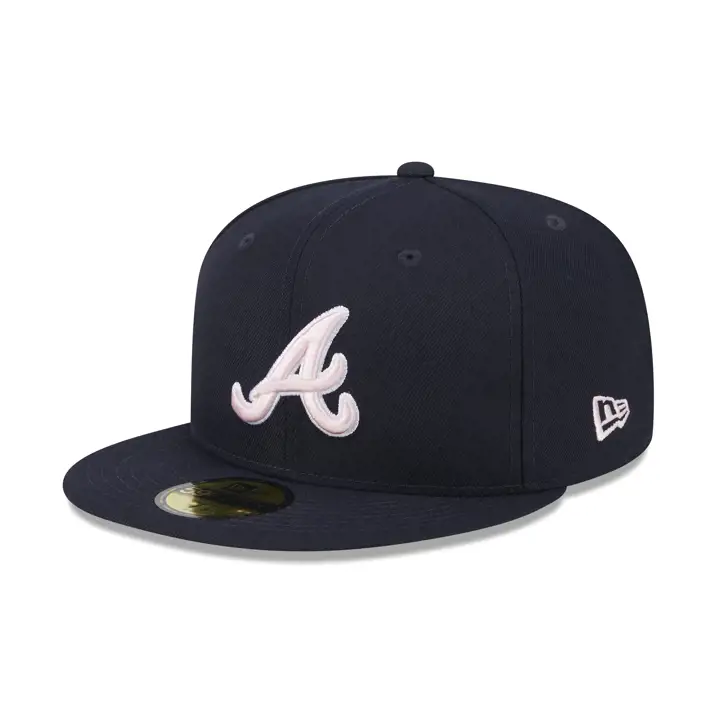 Casquette Atlanta Braves MLB Fête des Mères 2024 59Fifty Marine