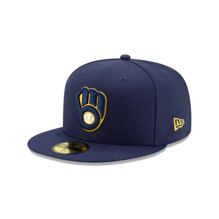 Casquette 59Fifty Navy Milwaukee Brewers MLB JRD 2024
