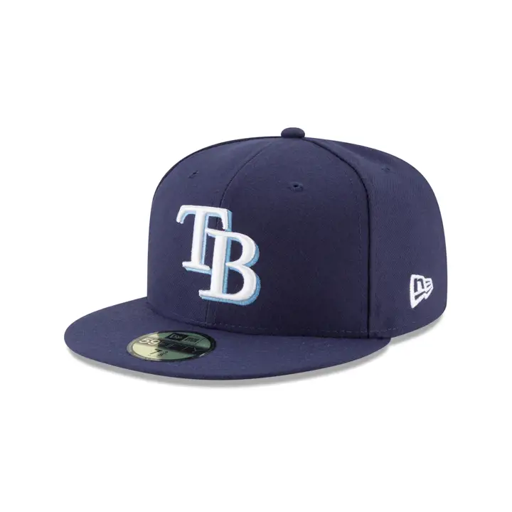 Tampa Bay Rays 2024 MLB JRD 59Fifty BLEU MARINE