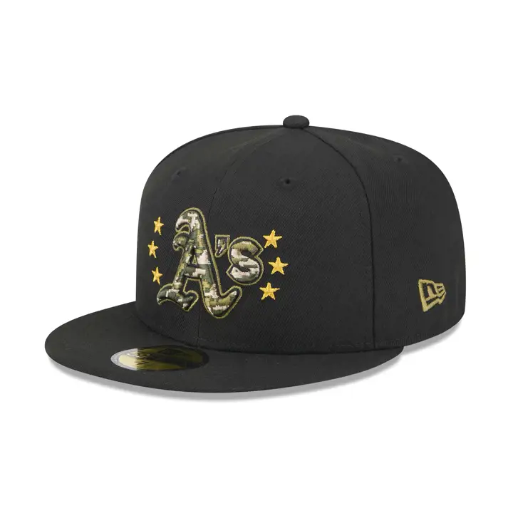 Oakland Athletics 2024 MLB Forces Armées 59Fifty NOI