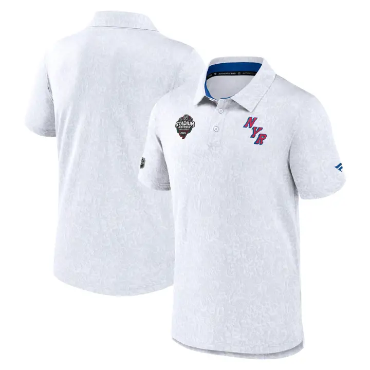 Polo New York Rangers NHL AP Stadium Series Poly 24 blc