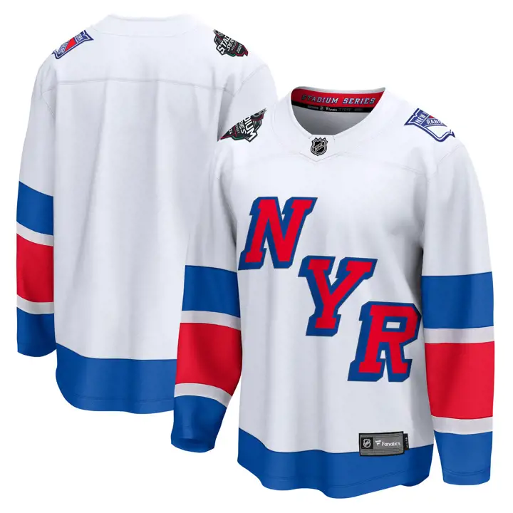 New York Rangers Maillot Stadium Series NHL 24 blc