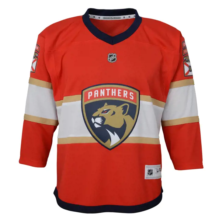 Maillot réplique vierge pour bébé NHL des Florida Panthers rouge