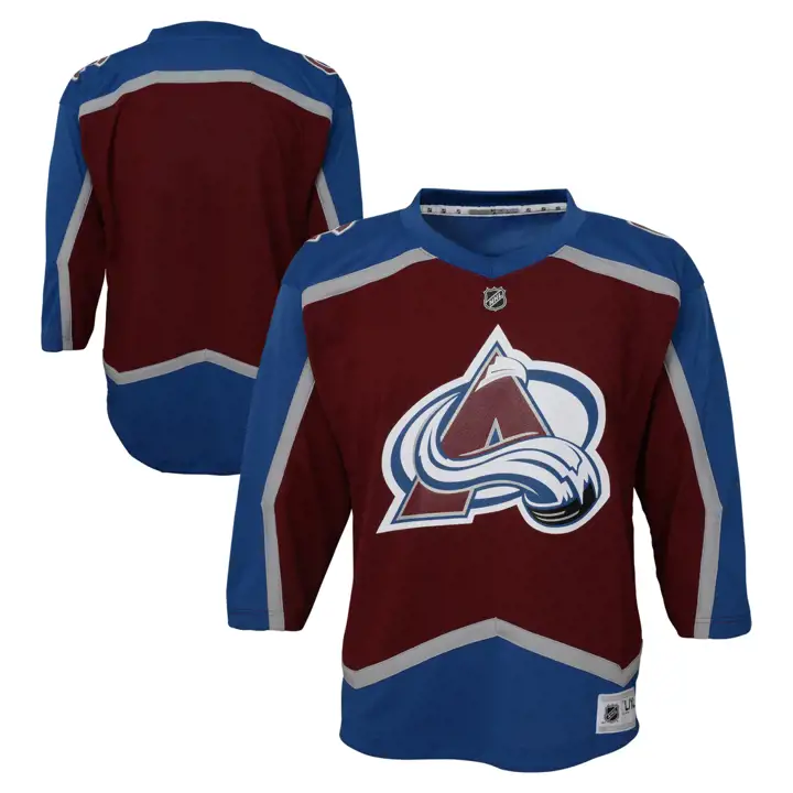 Maillot réplique vierge de la LNH Colorado Avalanche pour enfant