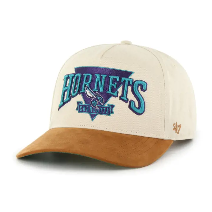 Charlotte Hornets NBA '47 Triangle Hitch argent/kaki/vert