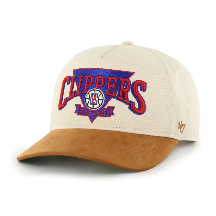 Casquette Hitch '47 Triangle NBA des Los Angeles Clippers, argent/kaki/vert