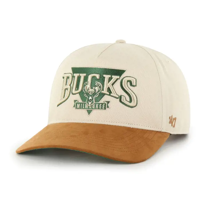 Casquette Milwaukee Bucks NBA '47 Triangle Hitch silv/kha/grn
