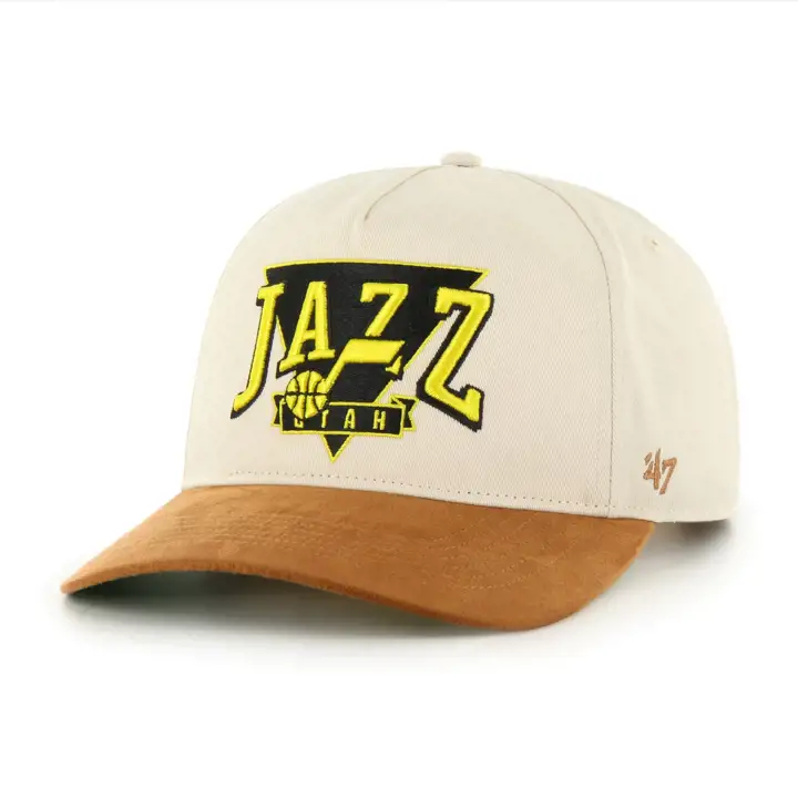 Casquette Utah Jazz NBA '47 Triangle Hitch silv/kha/grn