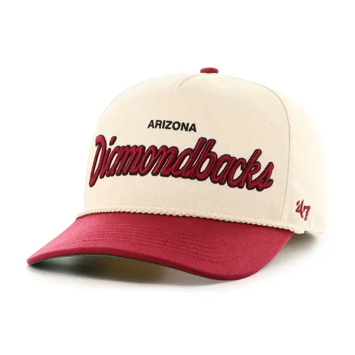 Casquette Arizona DiamondBacks MLB CROSSTOWN SCRIPT ROPE '47 HITCH NAT