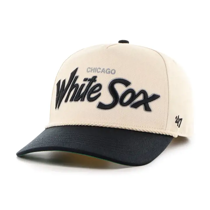 Casquette CHICAGO WHITE SOX MLB CROSSTOWN SCRIPT ROPE '47 HITCH NATURA