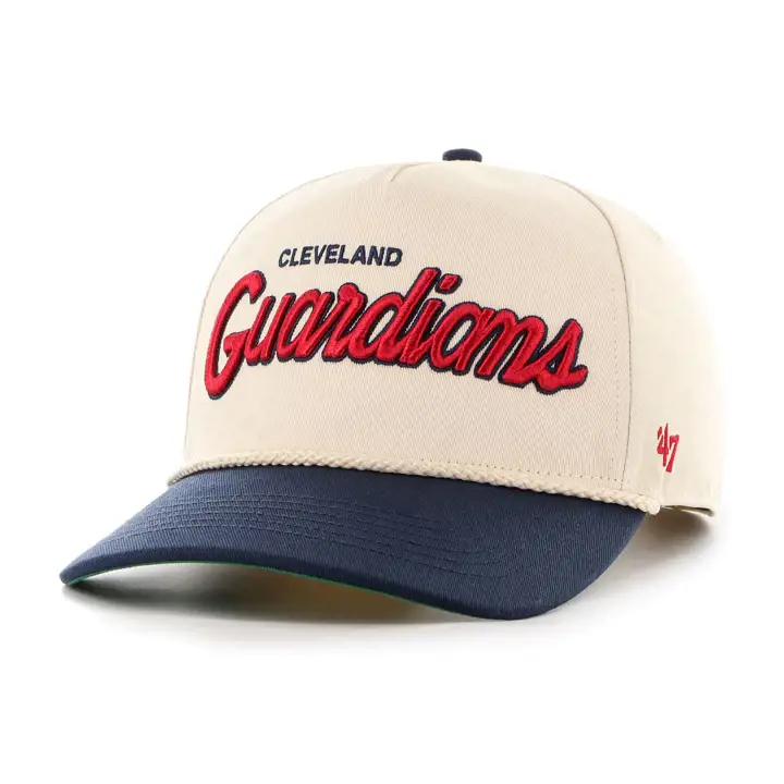 Cleveland Guardians MLB CROSSTOWN SCRIPT ROPE '47 HITCH NATU