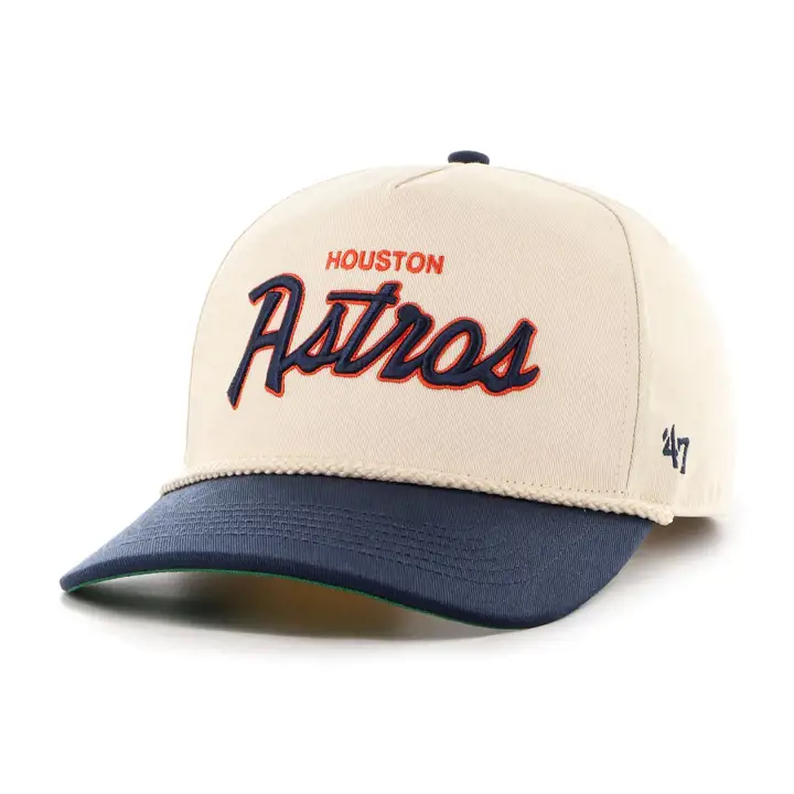 Houston Astros MLB CROSSTOWN SCRIPT ROPE '47 HITCH NATUREL/N