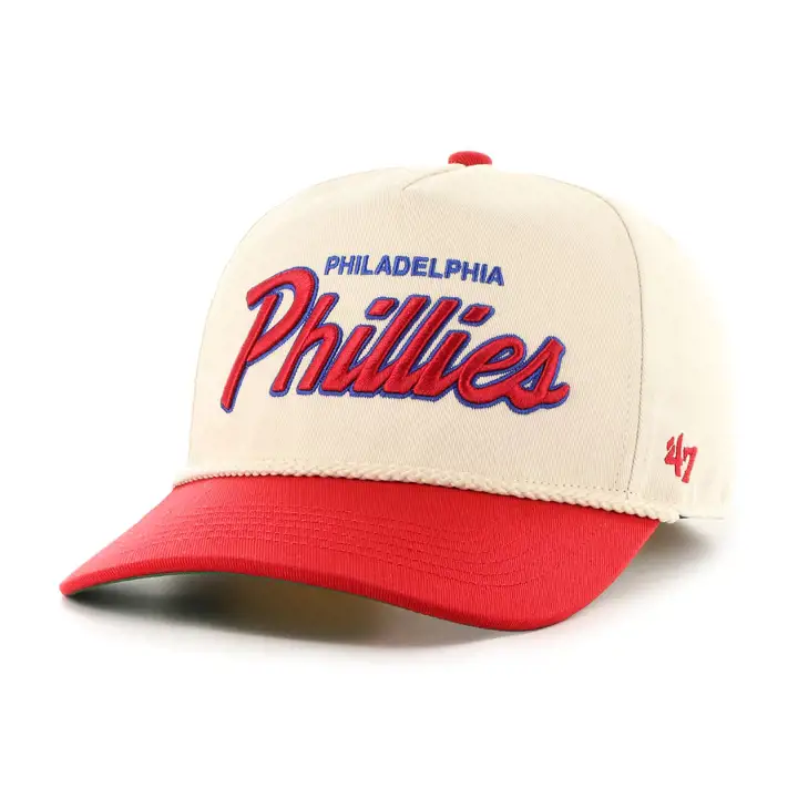 Casquette Philadelphia Phillies MLB CROSSTOWN SCRIPT ROPE '47 HITCH NA