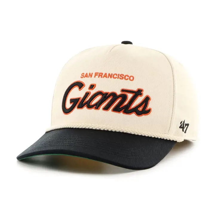 Casquette San Francisco Giants MLB CROSSTOWN SCRIPT ROPE '47 HITCH NAT