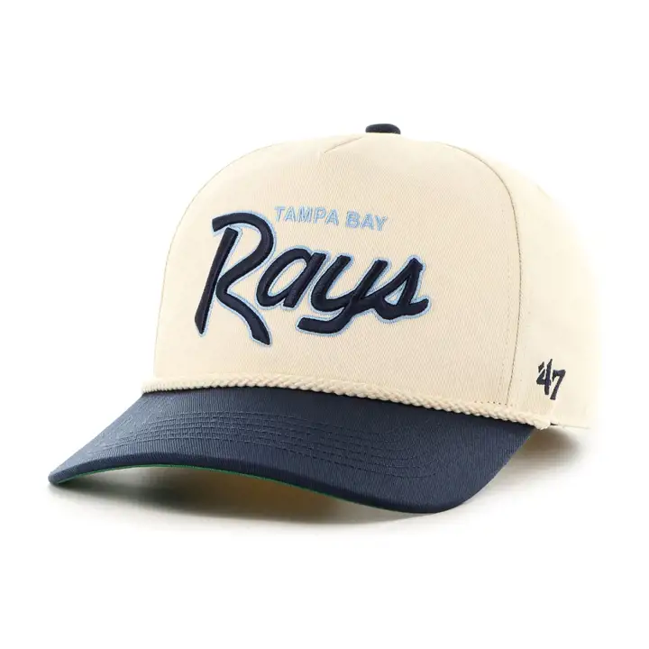 Tampa Bay Rays MLB CASQUETTE CORDUROY BRODÉE '47 HITCH NATUREL/N