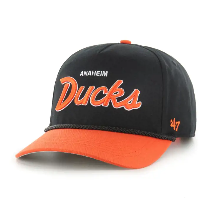 Anaheim Ducks LNH Casquette 47 Rope Hitch LNH BLK/ORG/BLK