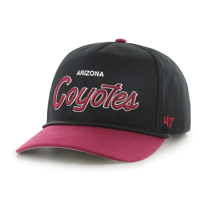 Arizona Coyotes NHL Script 47 Rope Hitch NHL BLK/MAR/BLK