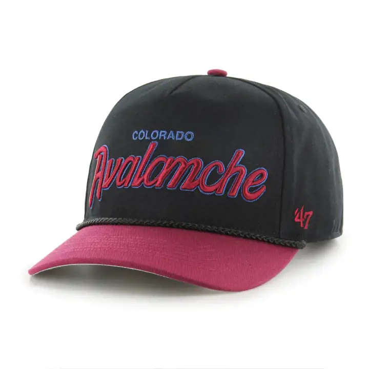 Colorado Avalanche NHL Script 47 Rope Hitch NHL NOIR/MAR/NOIR