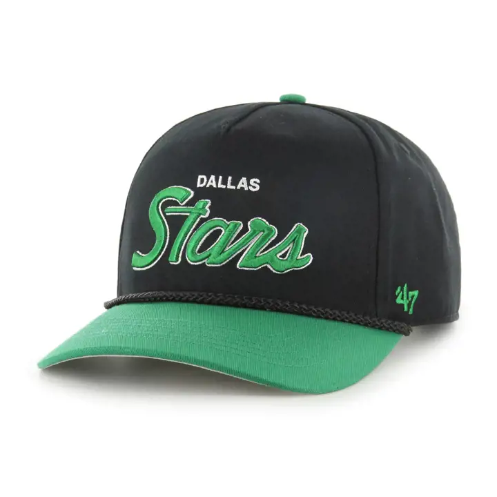 Dallas Stars NHL Script 47 Rope Hitch NHL BLK/GRN/BLK