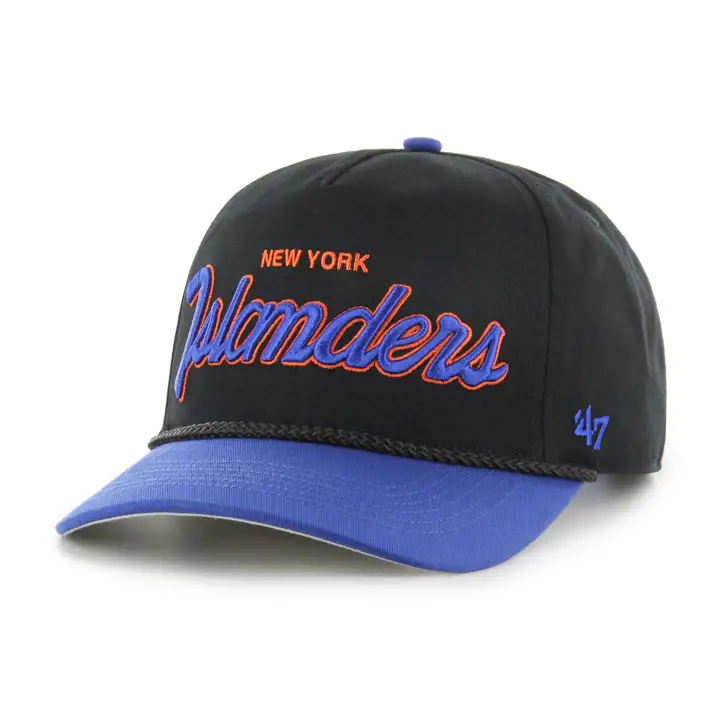 New York Islanders NHL Script 47 Rope Hitch NHL NOIR/RBL/BLK