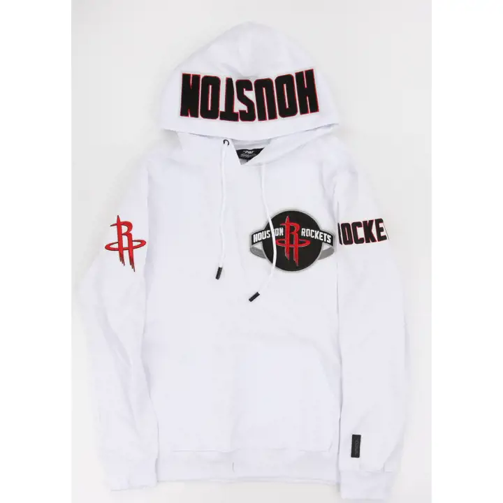 Houston Rockets NBA Fashion Logo PO Hood BLANC