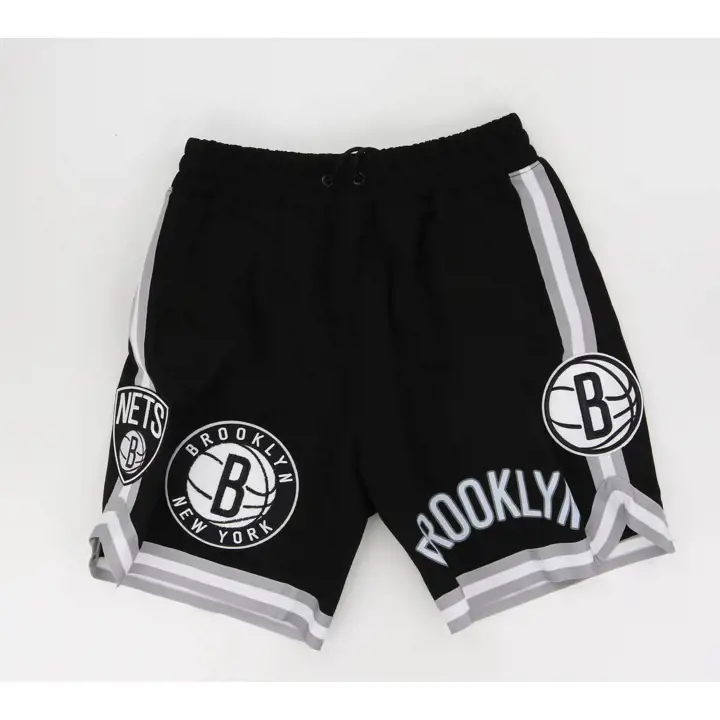 Short de mode NBA Brooklyn Nets NOIR