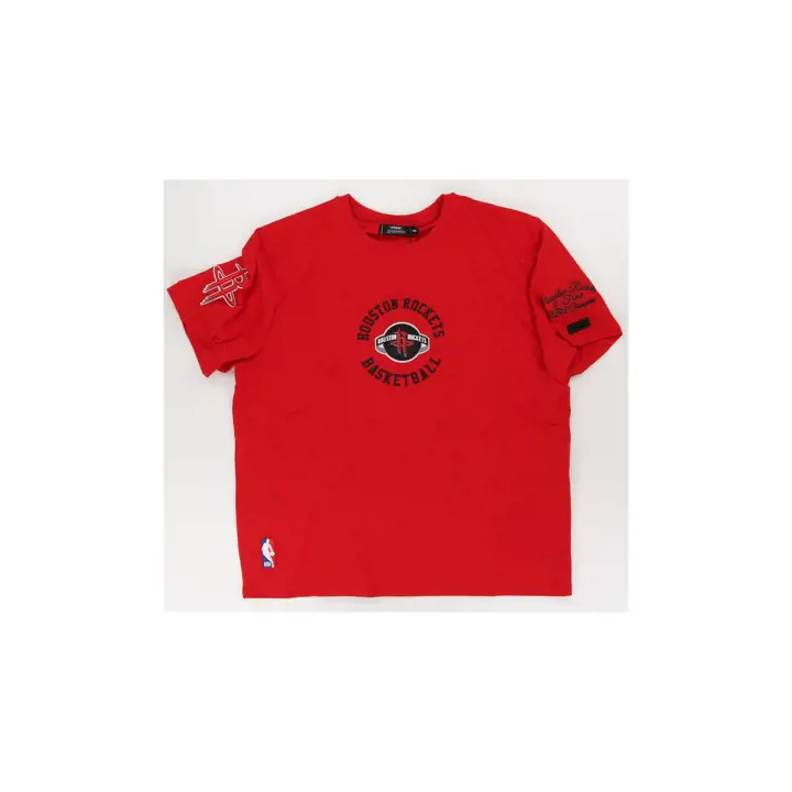 T-shirt hybride rouge NBA des Houston Rockets