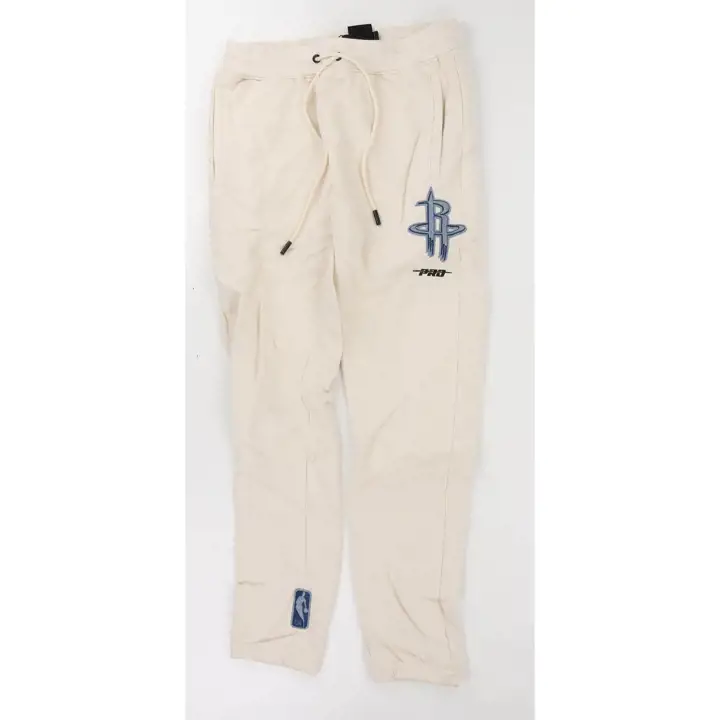 HOUSTON ROCKETS NBA Pantalon Varsity Blues Crème