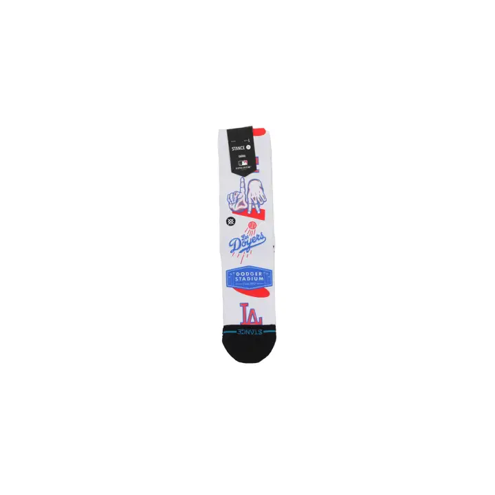 DODGERS Chaussettes montantes à logo bleu