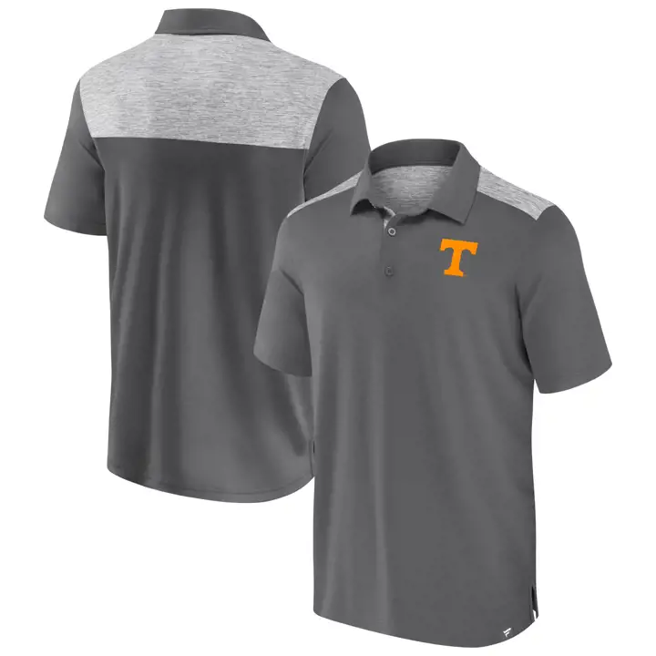 Polo Colorblock NCAA Tennessee Volunteers GRIS