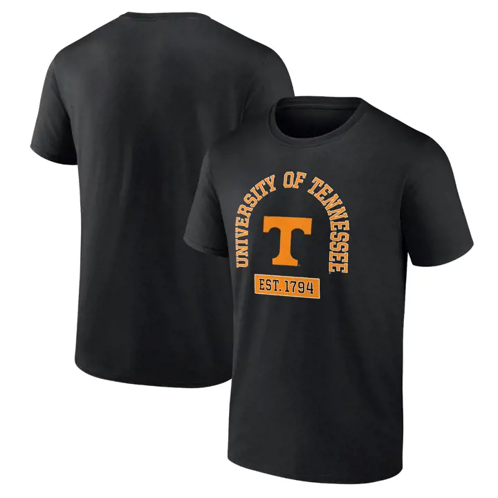 T-shirt Tennessee Volunteers 2F NCAA Arch + Est Noir