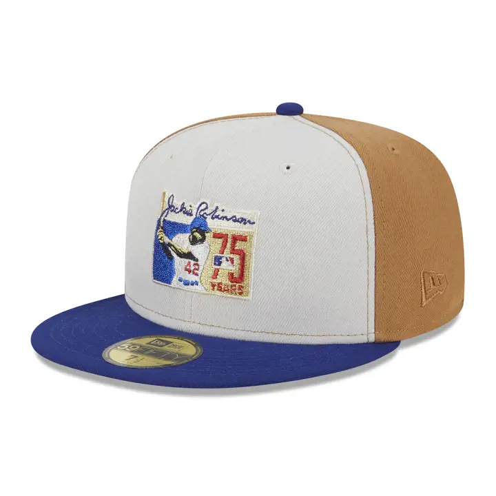 BROOKLYN DODGERS MLB GOLDEN STONE 59FIFTY WS 1955 Stone/ BRN